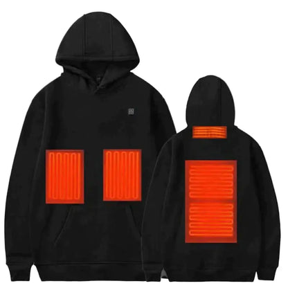 Warm Fleece Zip Up Hoodie for Men Women