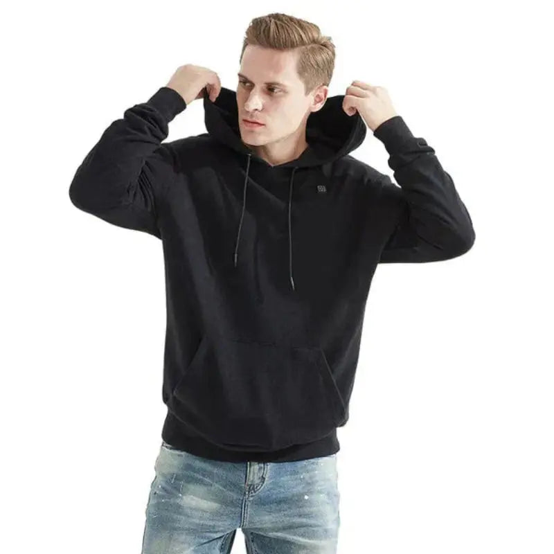 Warm Fleece Zip Up Hoodie for Men Women