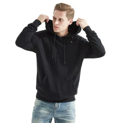 Warm Fleece Zip Up Hoodie for Men Women