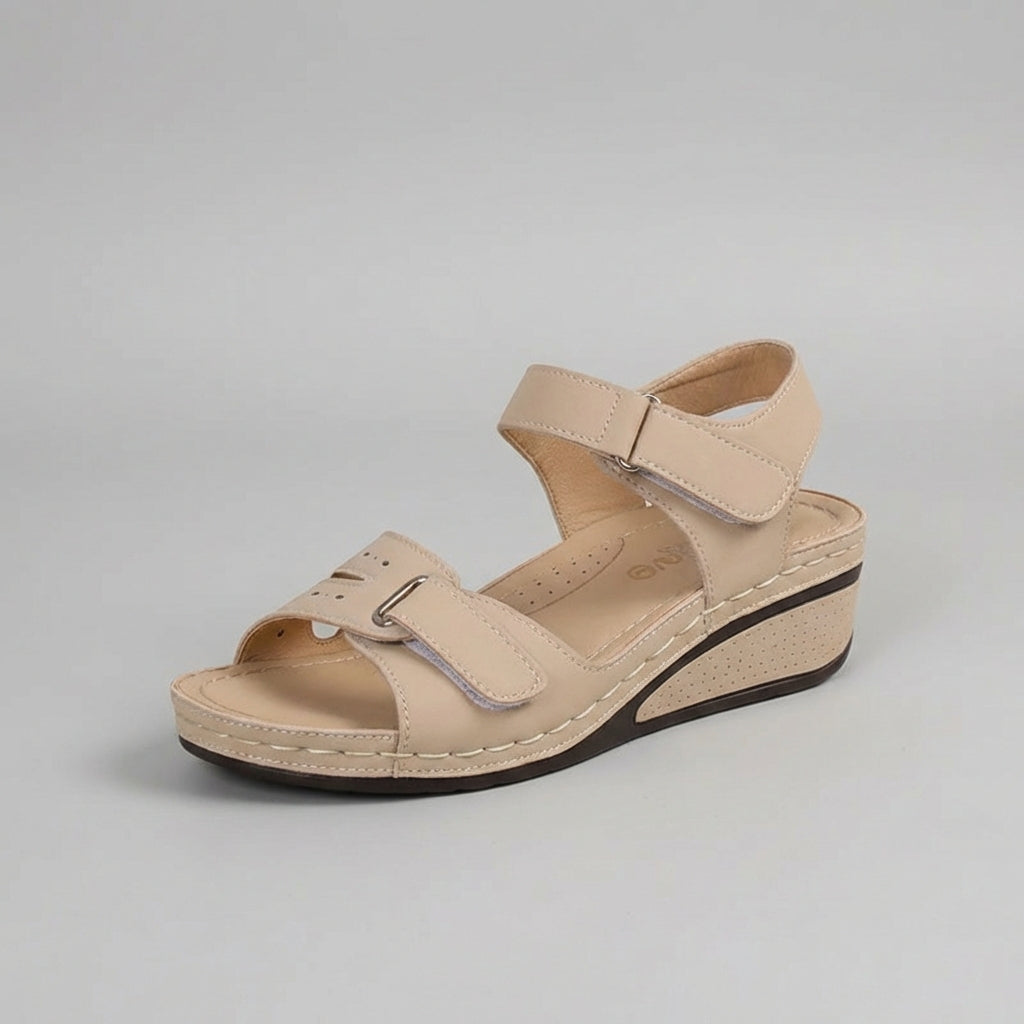 Summer Buckle Ankle Sandals High Heel Open Toe Shoes