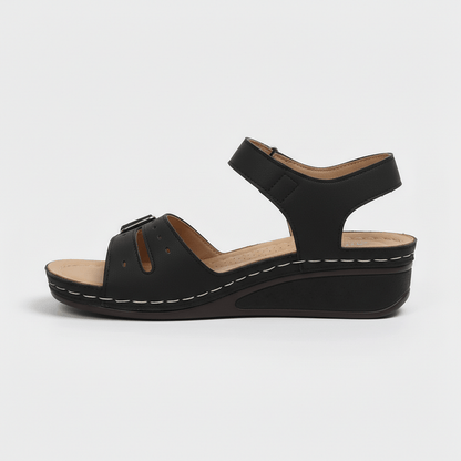 Summer Buckle Ankle Sandals High Heel Open Toe Shoes