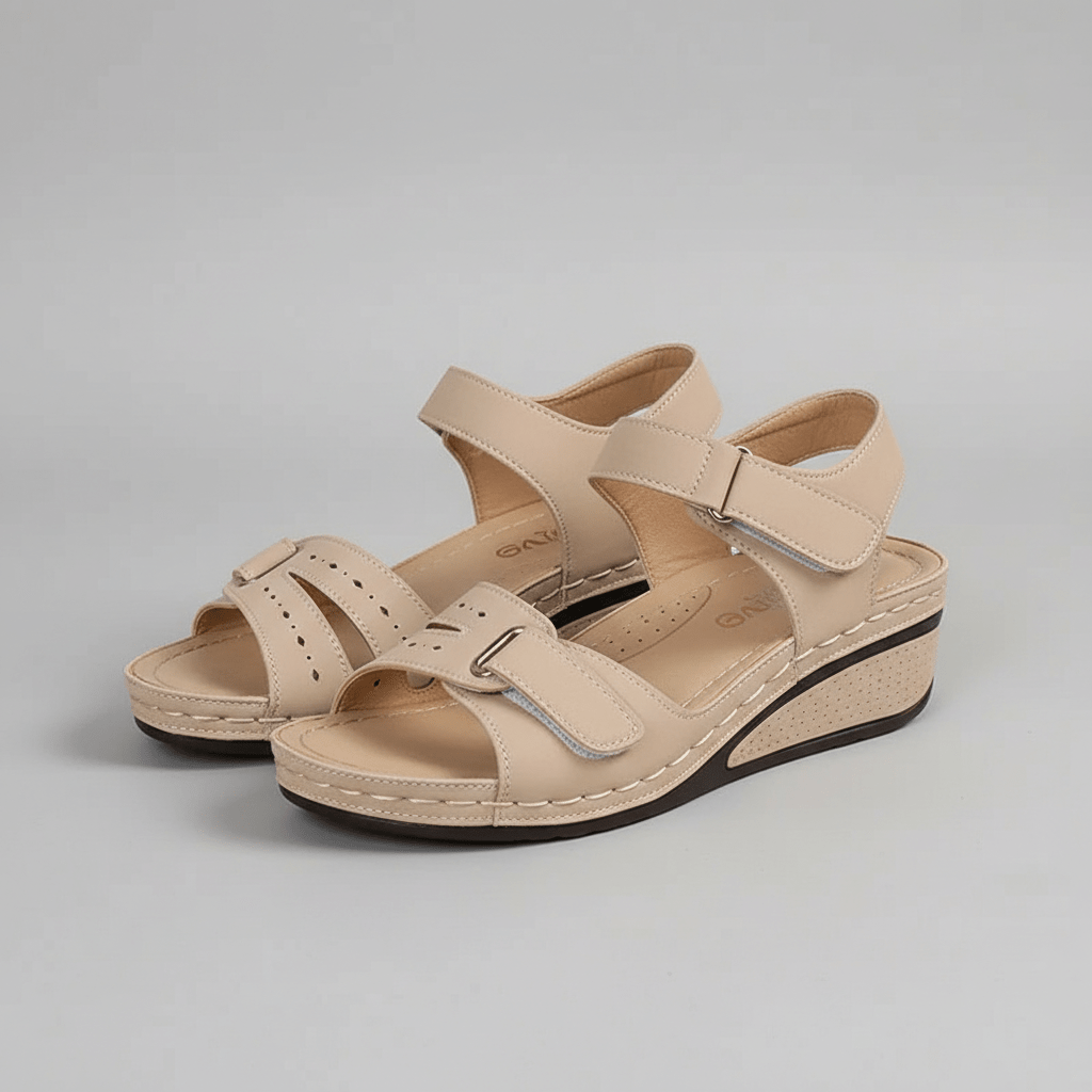 Summer Buckle Ankle Sandals High Heel Open Toe Shoes