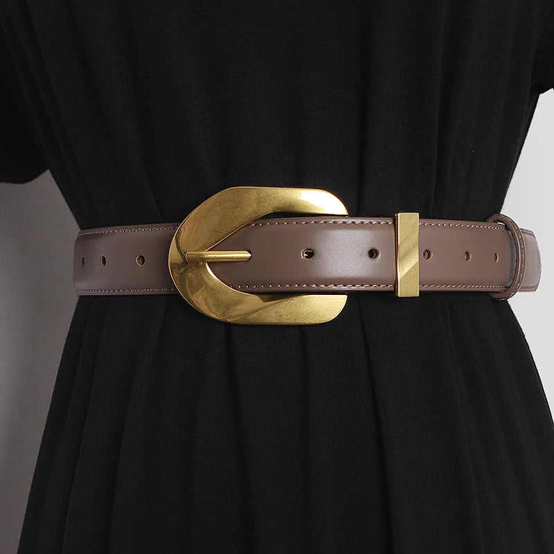 Genuine Leather Waistband Belt