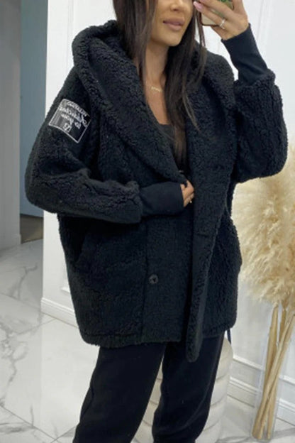 Classic Big Teddy Bear Coat for Ladies