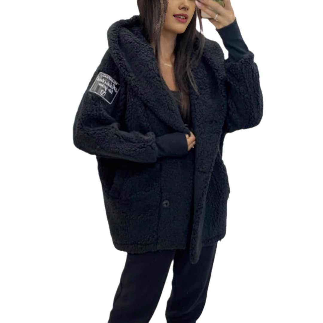Classic Big Teddy Bear Coat for Ladies