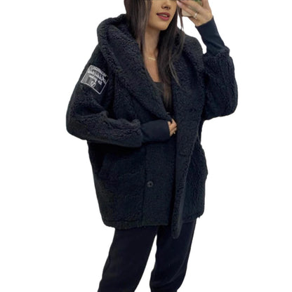 Classic Big Teddy Bear Coat for Ladies