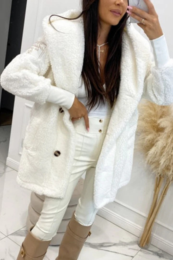 Classic Big Teddy Bear Coat for Ladies