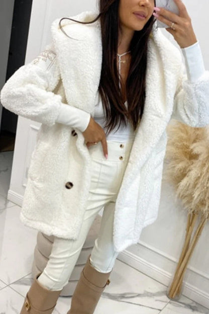 Classic Big Teddy Bear Coat for Ladies