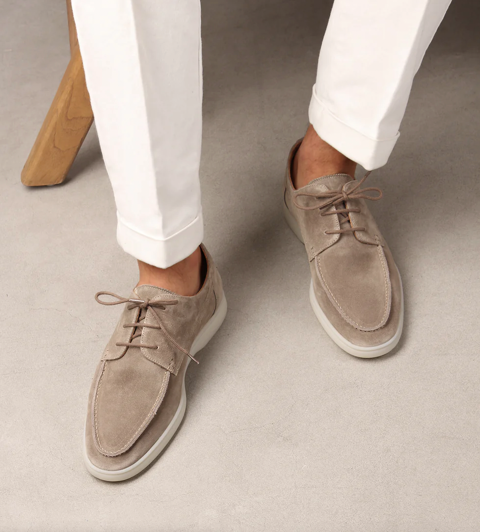 Classic Brown Slip On Shoes
