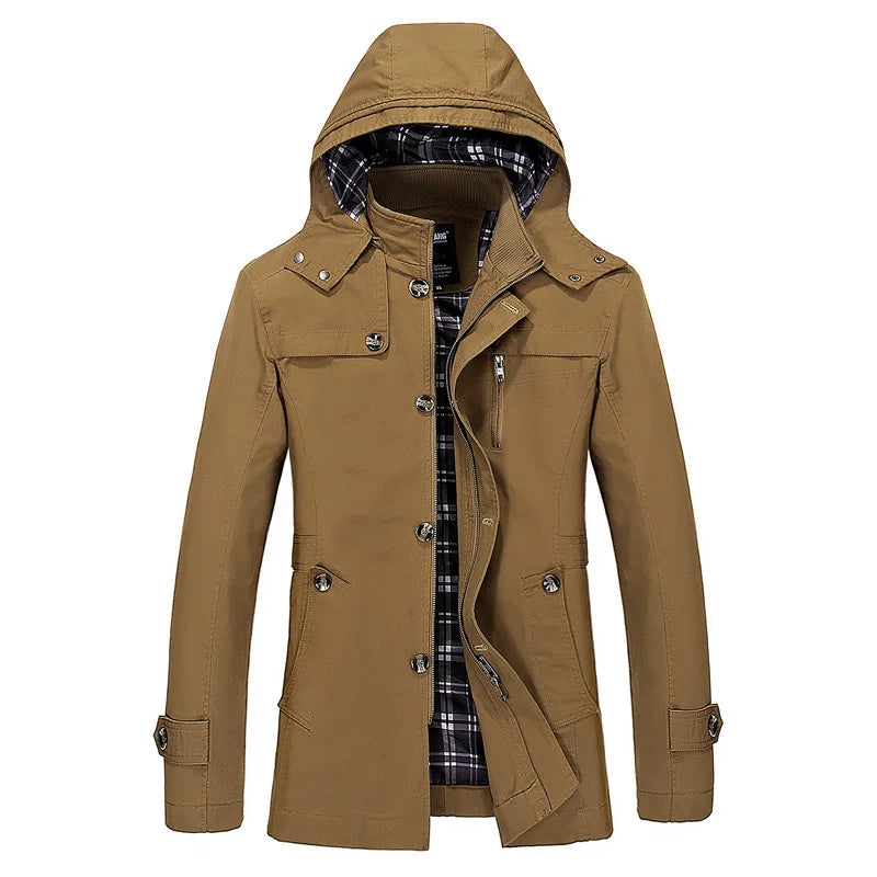 Henrick | Waterproof Fall Coat for Men - OutfitLondon