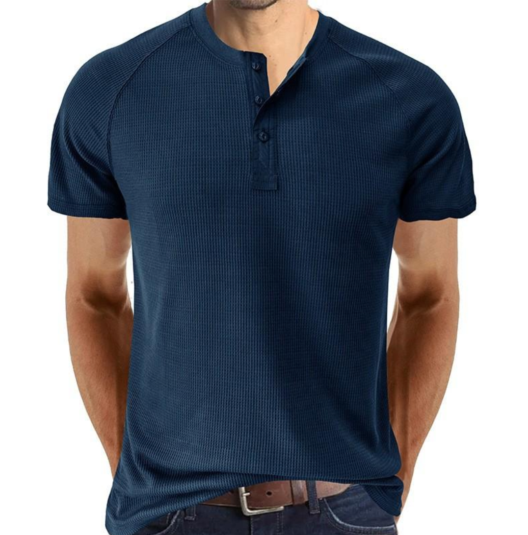 Classic Casual Button Front Soft Shirt