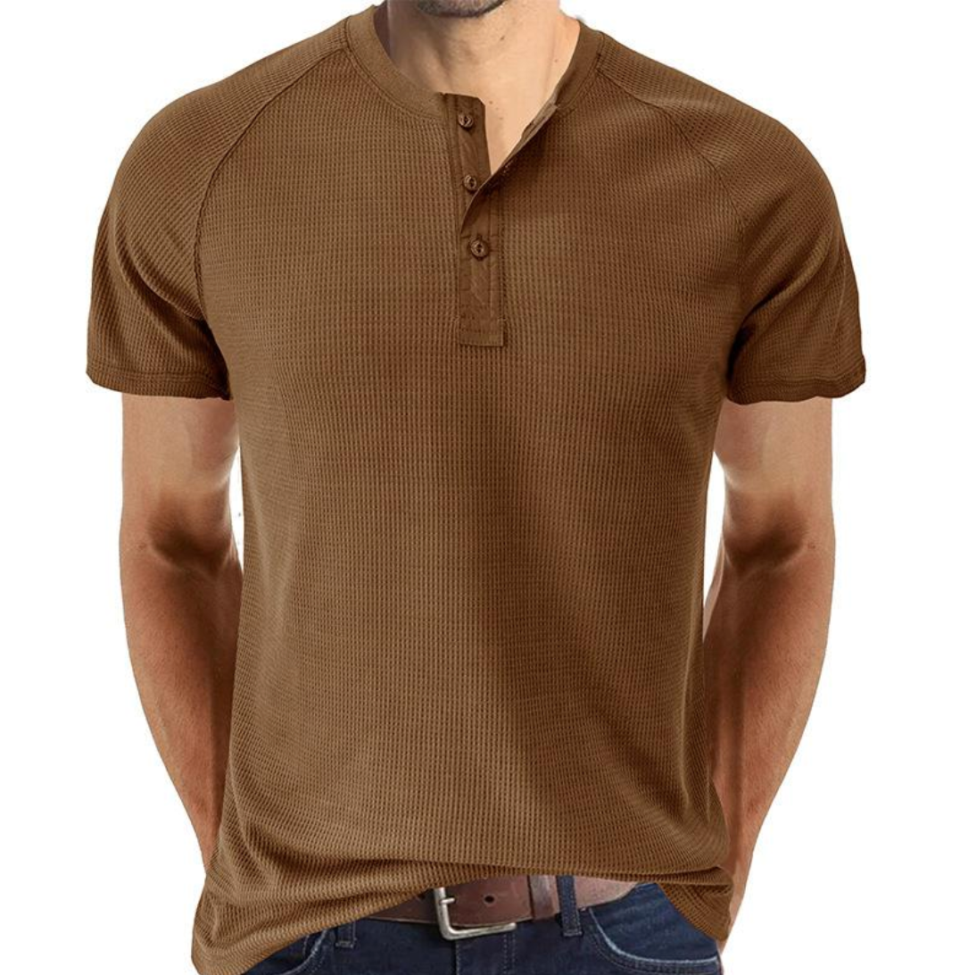 Classic Casual Button Front Soft Shirt