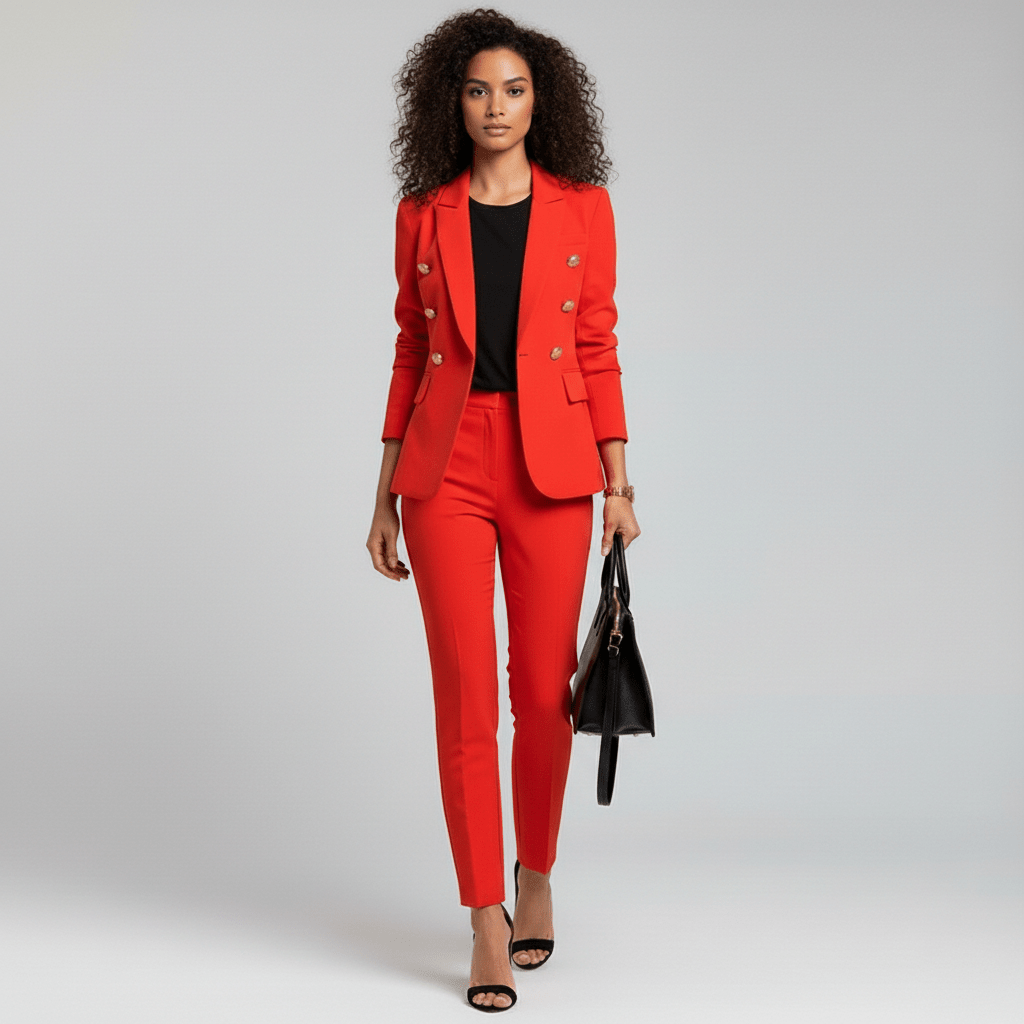 Classic 2pc Suit Blazer and Fit Pants - OutfitLondon