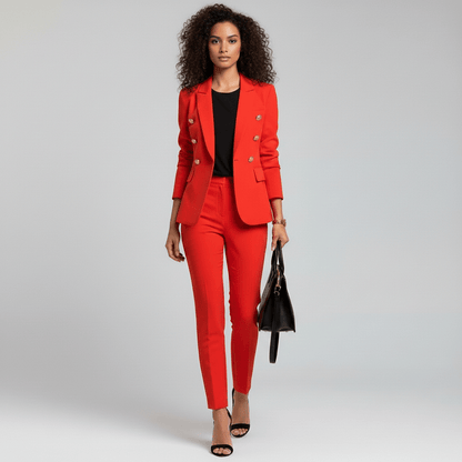 Classic 2pc Suit Blazer and Fit Pants - OutfitLondon