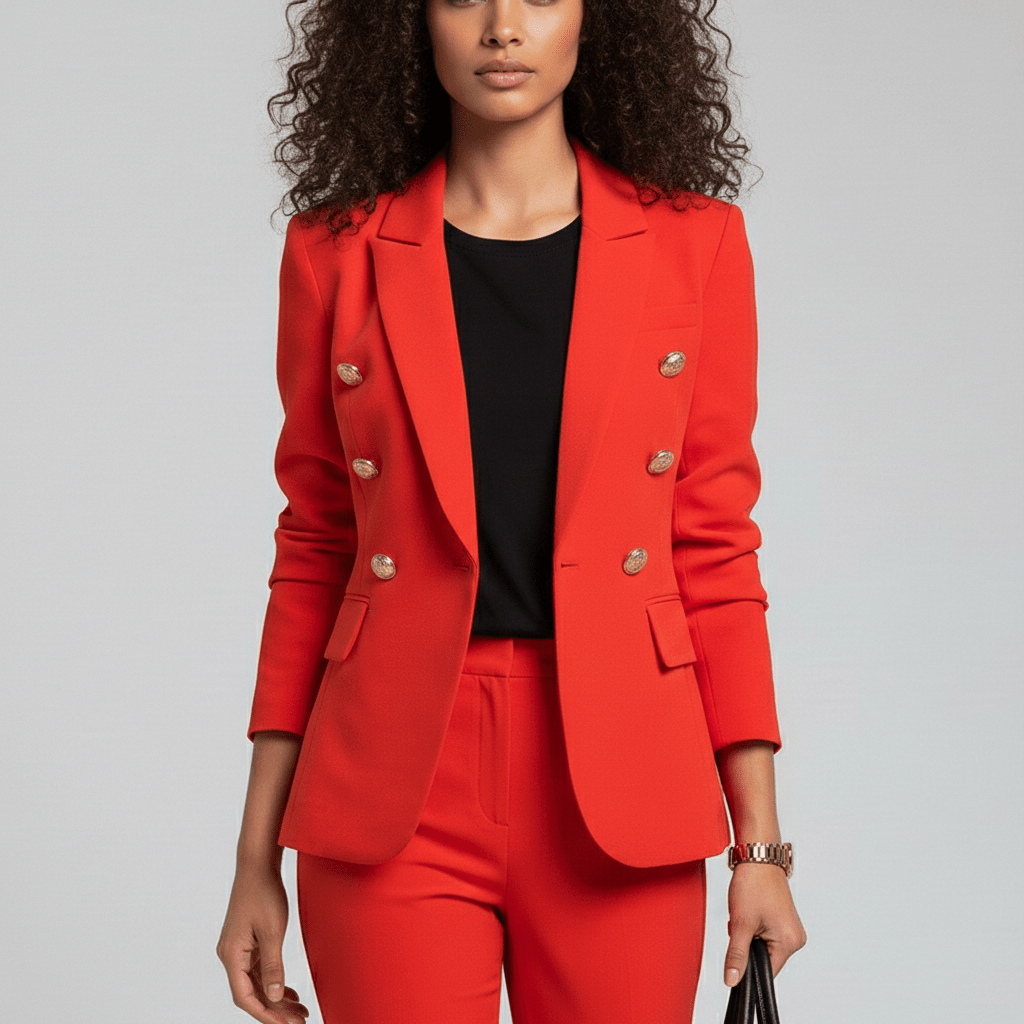 Classic 2pc Suit Blazer and Fit Pants