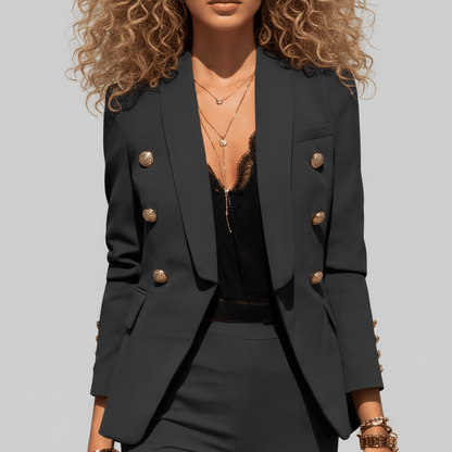 Classic 2pc Suit Blazer and Fit Pants