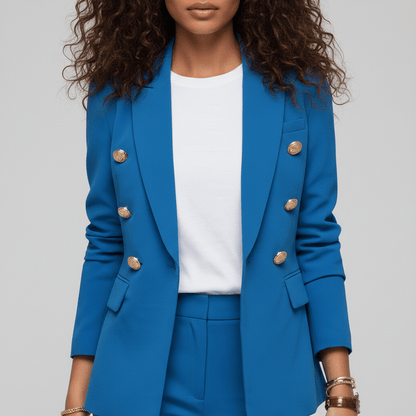 Classic 2pc Suit Blazer and Fit Pants