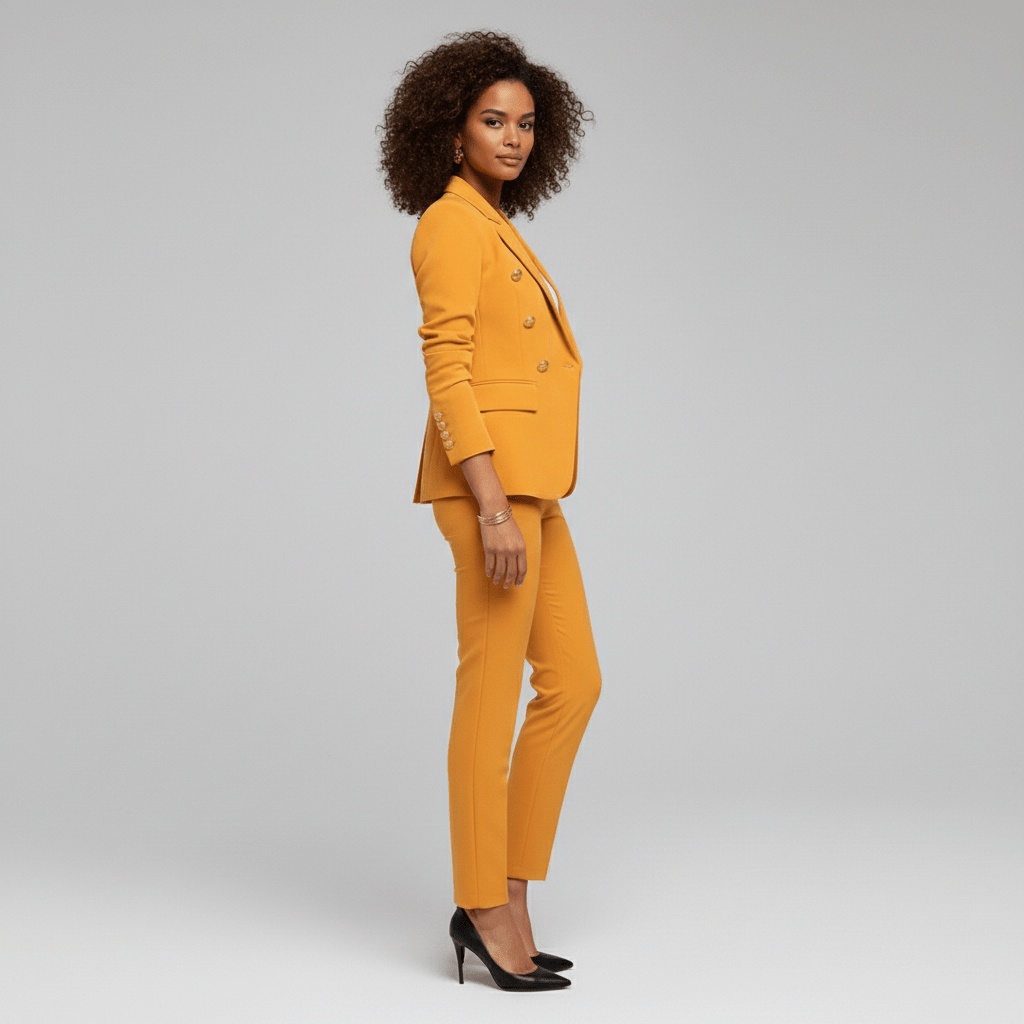 Classic 2pc Suit Blazer and Fit Pants