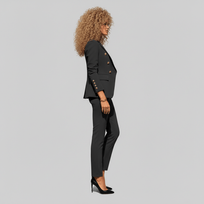 Classic 2pc Suit Blazer and Fit Pants