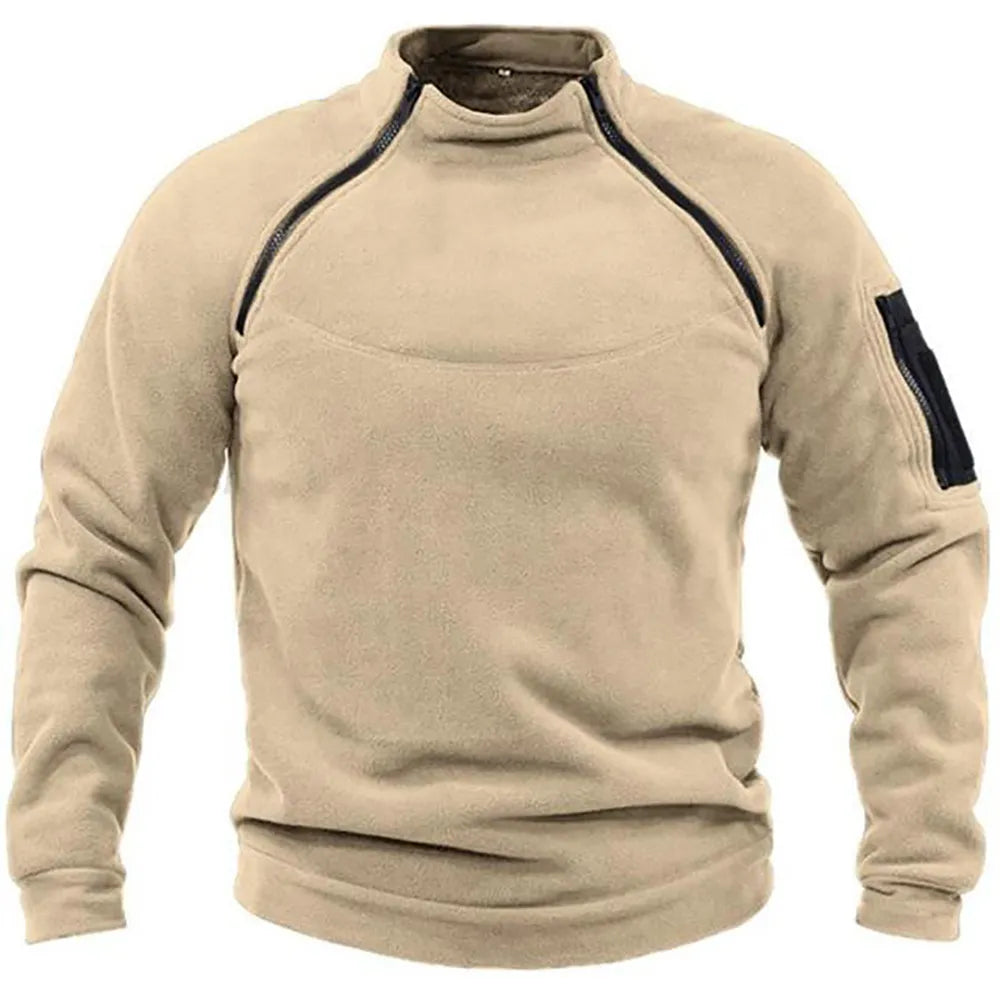 Insulated Water Resistant Mens Zip Jacket