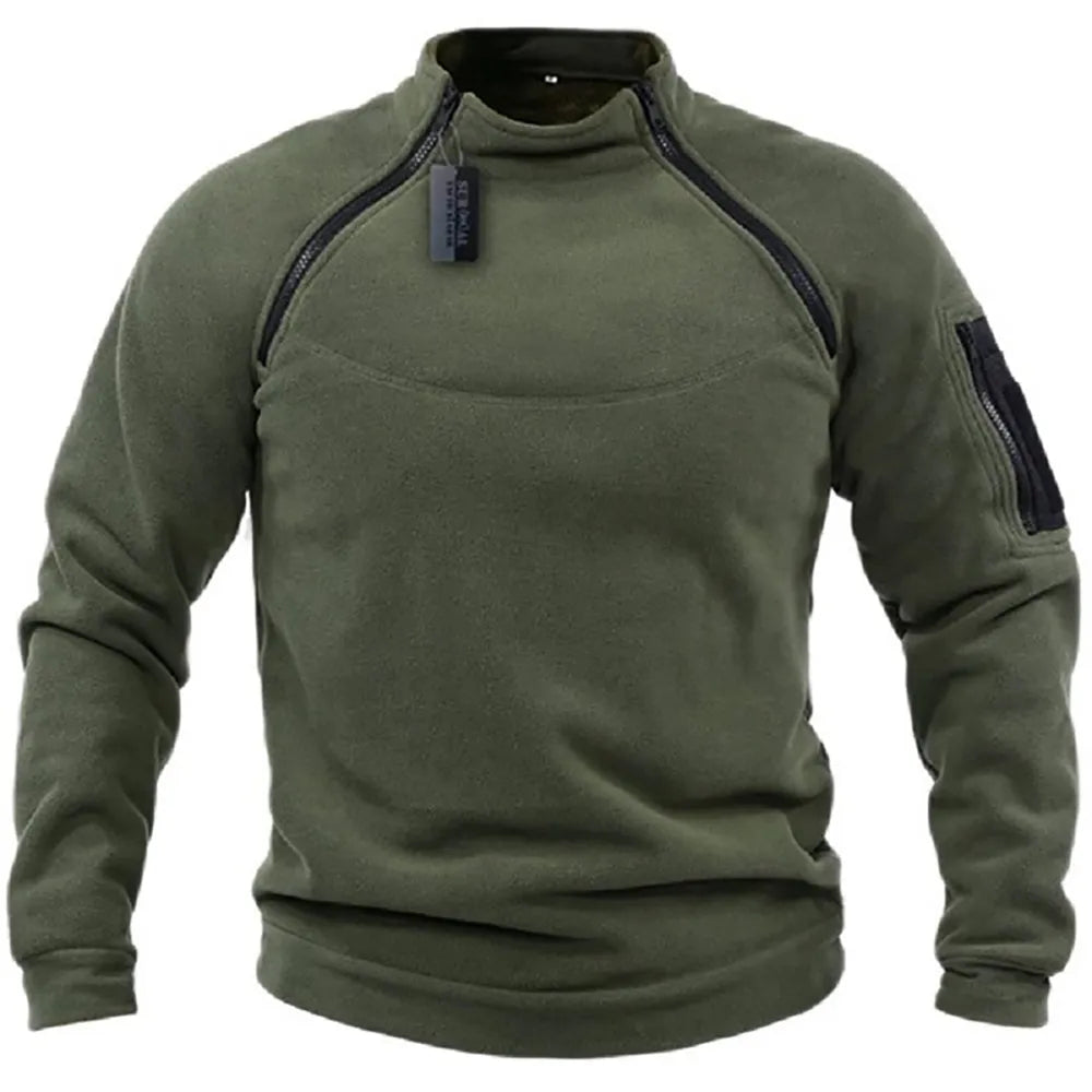 Insulated Water Resistant Mens Zip Jacket - OutfitLondon