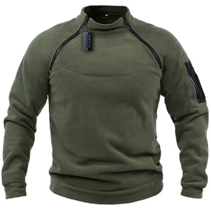Insulated Water Resistant Mens Zip Jacket - OutfitLondon