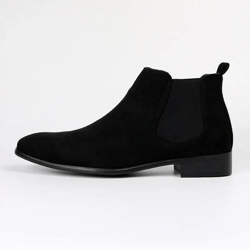 Classic Men's Faux Suede Ankle Boots