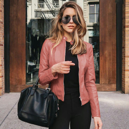 Genuine Leather Biker Jacket