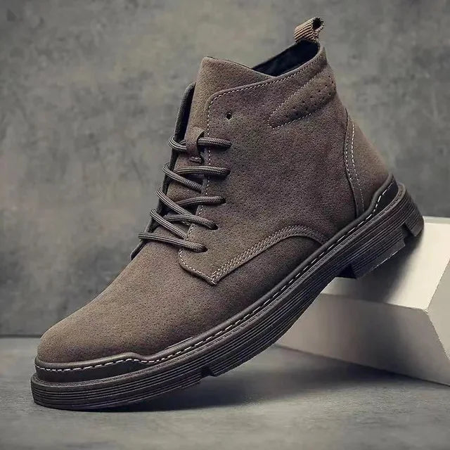 Stylish Men's Ankle Boots - Premium Comfort Shoes - OutfitLondon