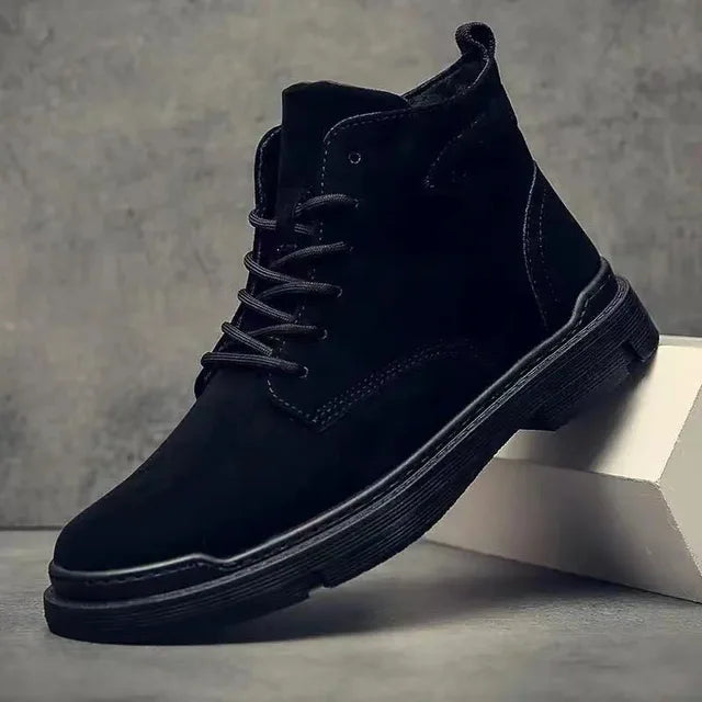 Stylish Men's Ankle Boots - Premium Comfort Shoes