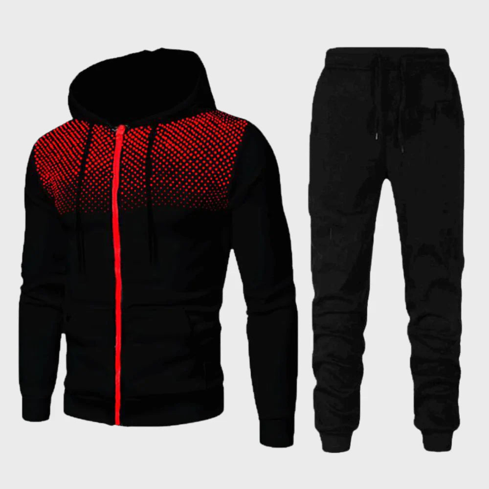 Sporty Men's Athletic Tracksuit for Fitness