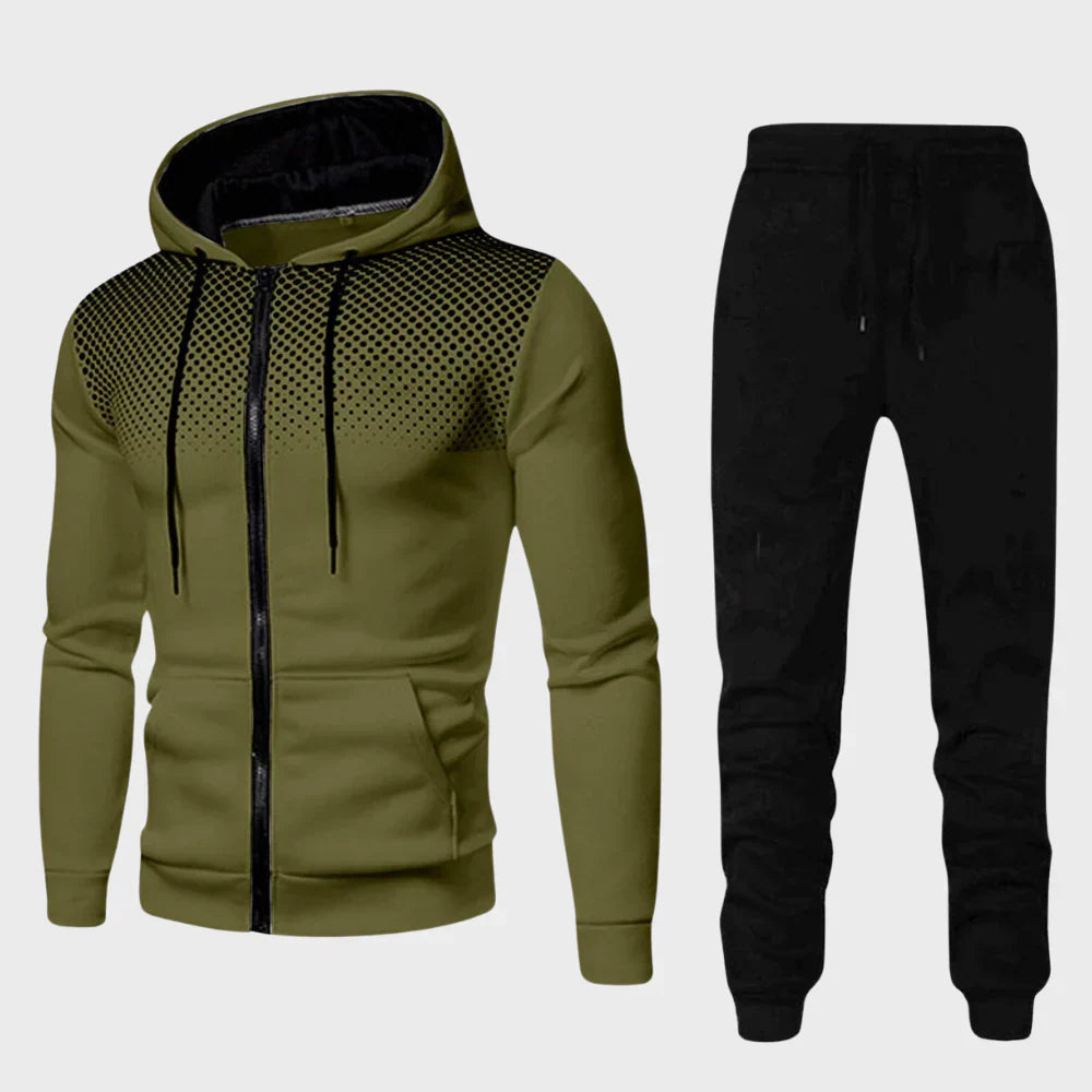 Sporty Men's Athletic Tracksuit for Fitness - OutfitLondon