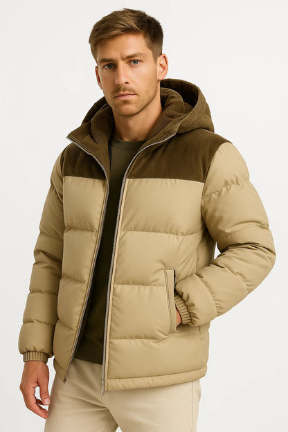 Warm Waterproof Puffer Parka Coat
