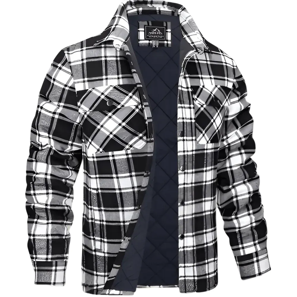 Cozy Thermal Padded Shirt Jacket