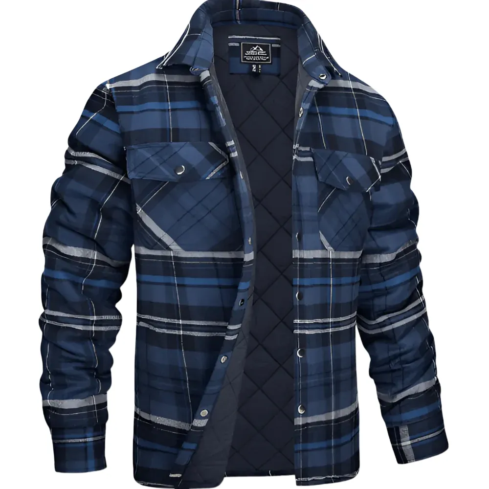 Cozy Thermal Padded Shirt Jacket