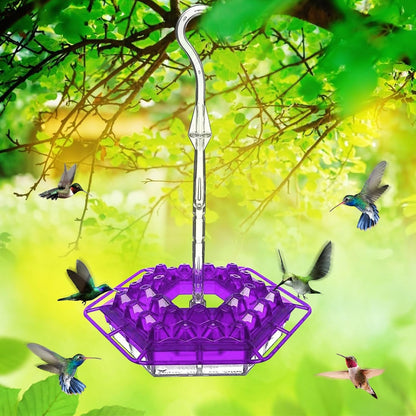 Colorful Garden Hummingbird Feeder