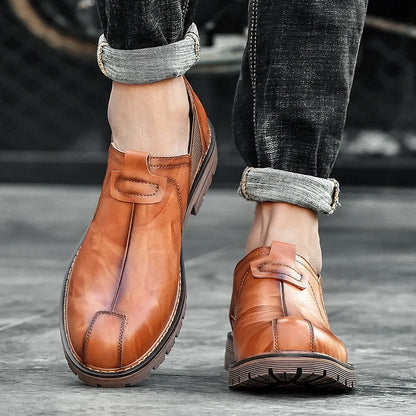 Authentic Leather Moccasin Shoes