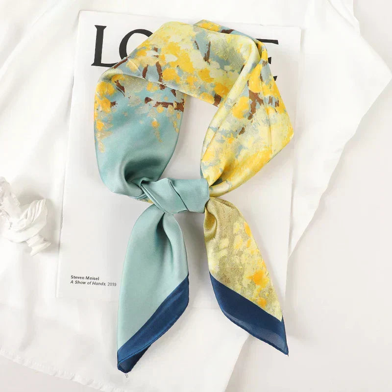 Warm Plaid Women's Scarf Neck Wrap Accessory