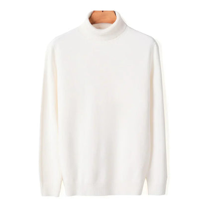 Textured Crew Neck Sweater Men