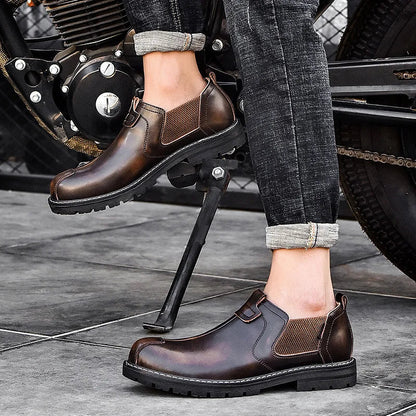 Authentic Leather Moccasin Shoes