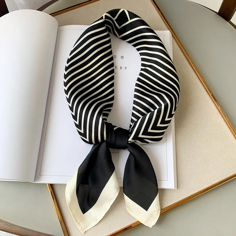 Warm Plaid Women's Scarf Neck Wrap Accessory