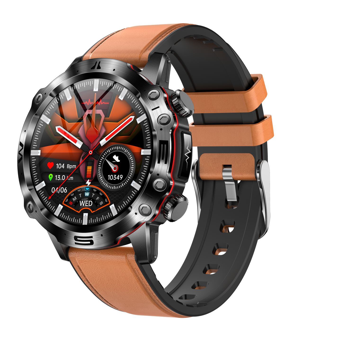 Advanced Fitness Smartwatch with Heart Rate Monitor