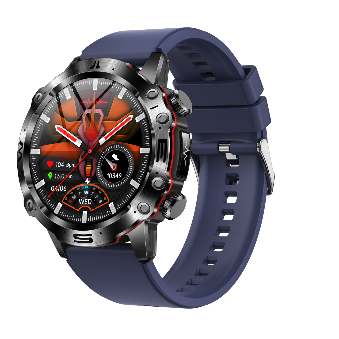 Advanced Fitness Smartwatch with Heart Rate Monitor