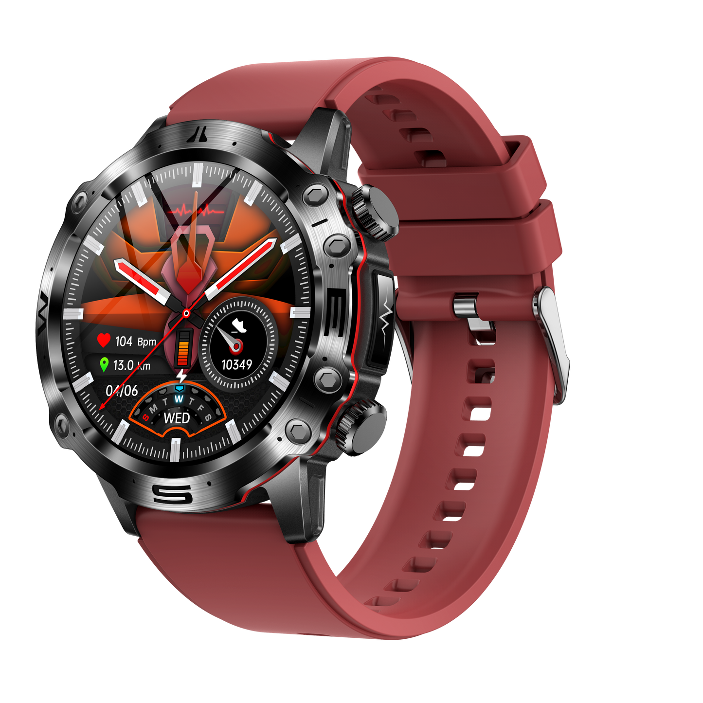 Advanced Fitness Smartwatch with Heart Rate Monitor