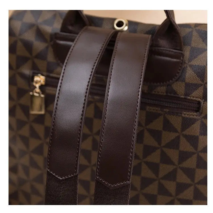 Practical Convertible Backpack Tote with Clutch