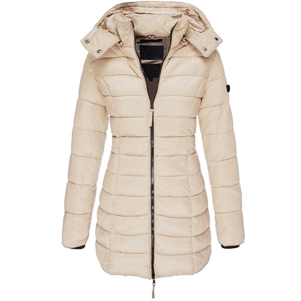 Insulated Water Resistant Jacket With Zip Front