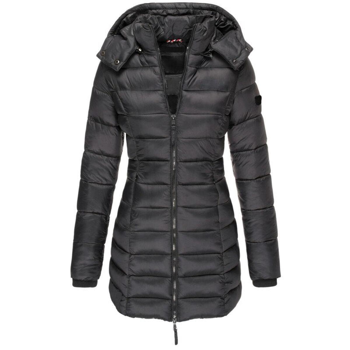 Insulated Water Resistant Jacket With Zip Front
