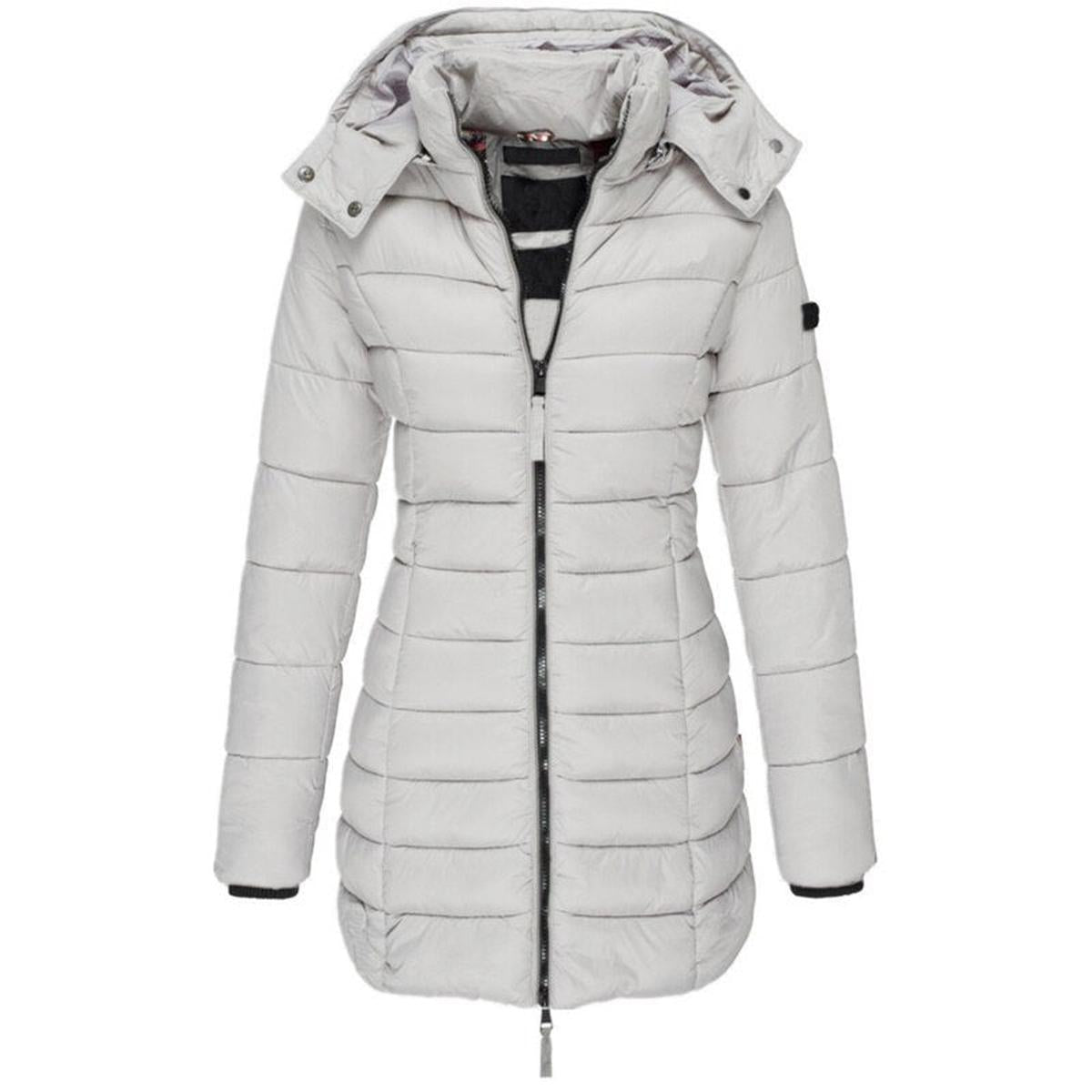 Insulated Water Resistant Jacket With Zip Front