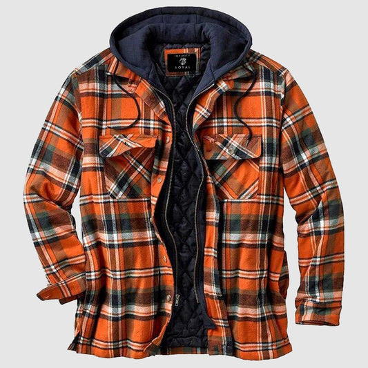 Waterproof Parka Jacket with Adjustable Hood - OutfitLondon