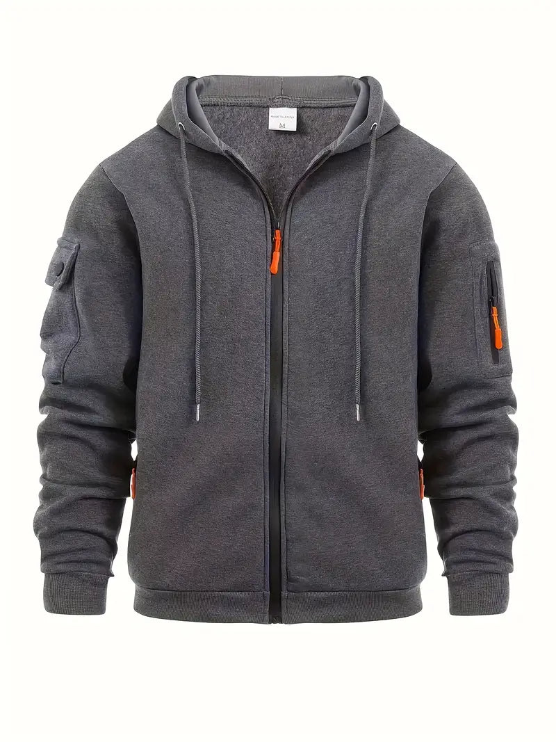 Cozy Fleece Hoodie - Soft Hooded Pullover Sweatshirt